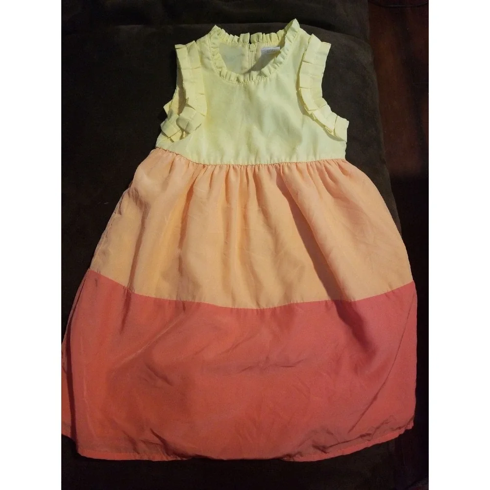 Gymboree sunny citrus dress and sweater